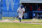 Baseball vs Clark  Wheaton College Baseball vs Clark University. - Photo By: KEITH NORDSTROM : Wheaton, baseball